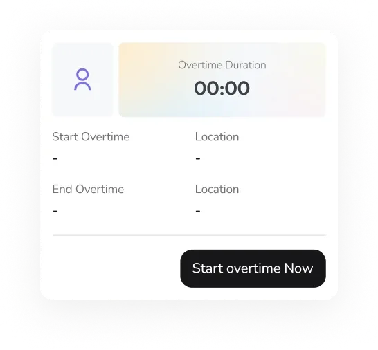 Start overtime