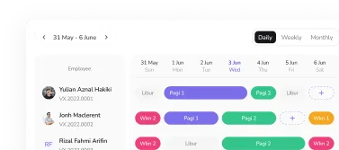 Shift calendar